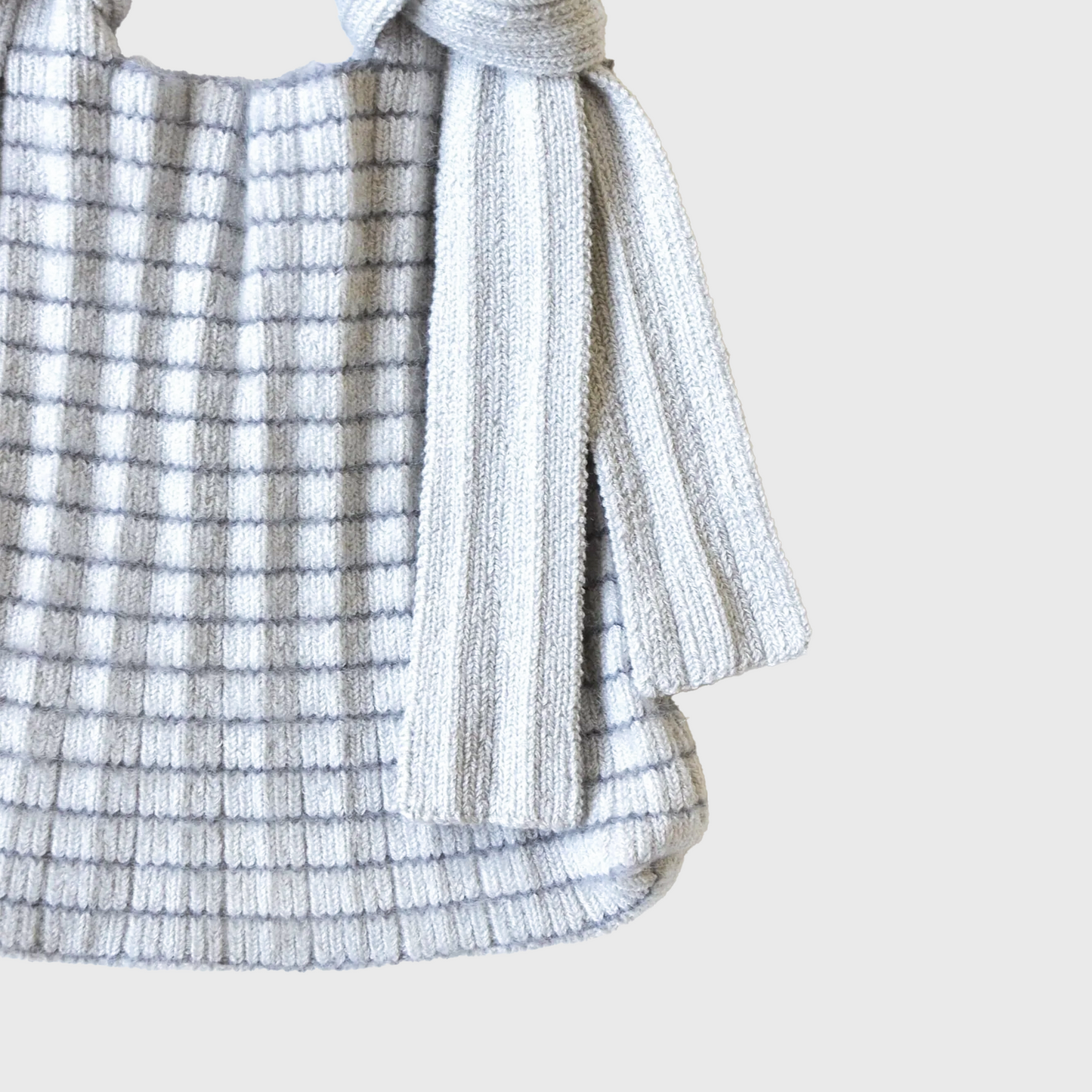 Gestreifte Mohair-Mini