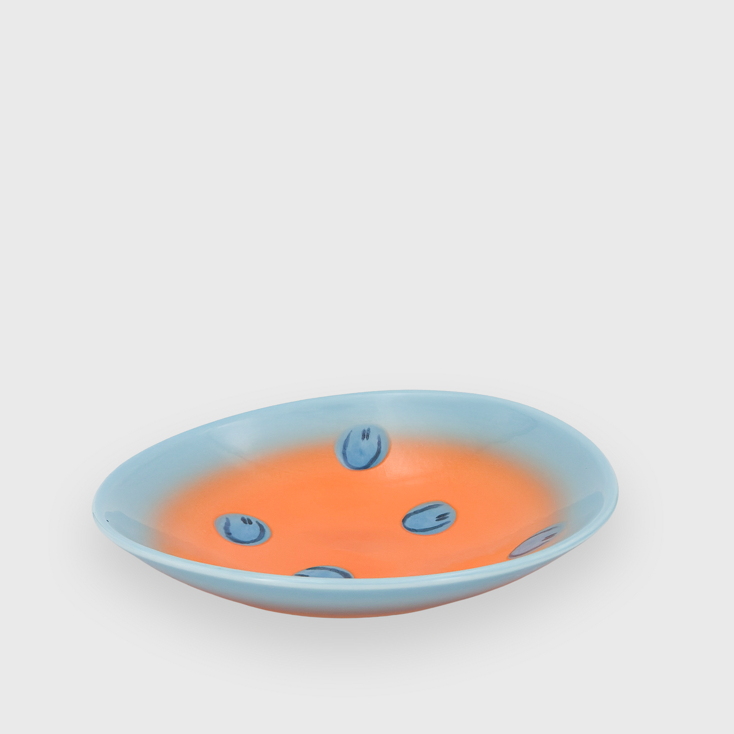 Yoga plate - smile