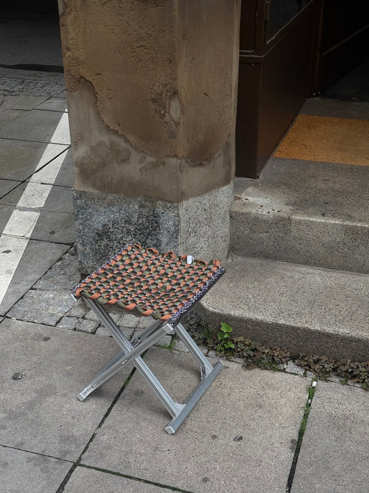 Mazha Stool - Chestnut Forest