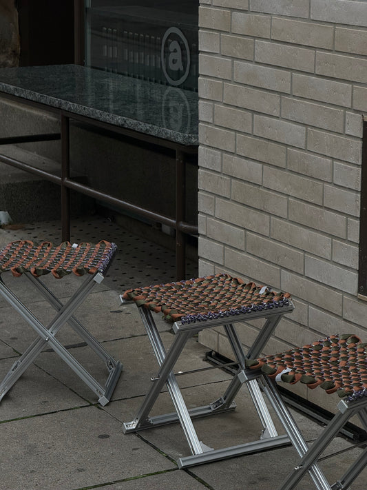 Mazha Stool - Chestnut Forest