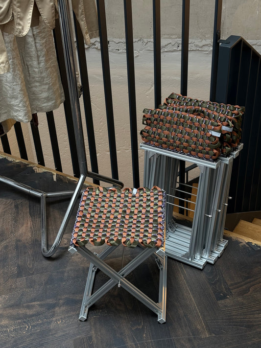 Mazha Stool - Chestnut Forest