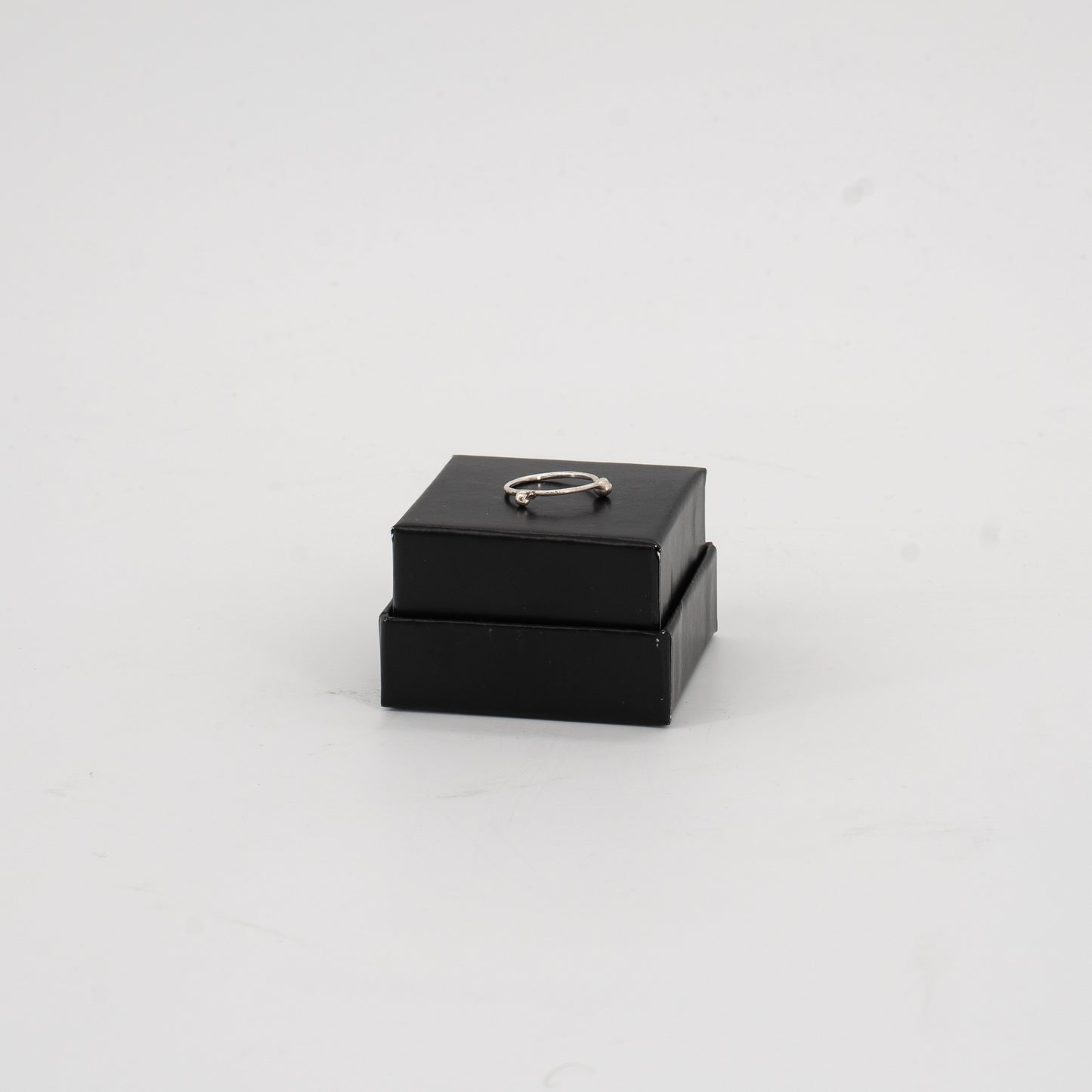 Ring - bubble silver