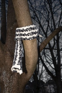 Sac Objects x abnorm white scarf