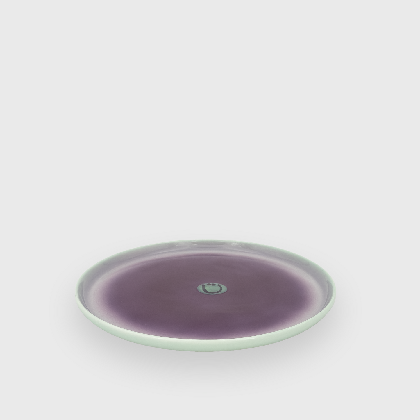 Plate M - acid ring on purple