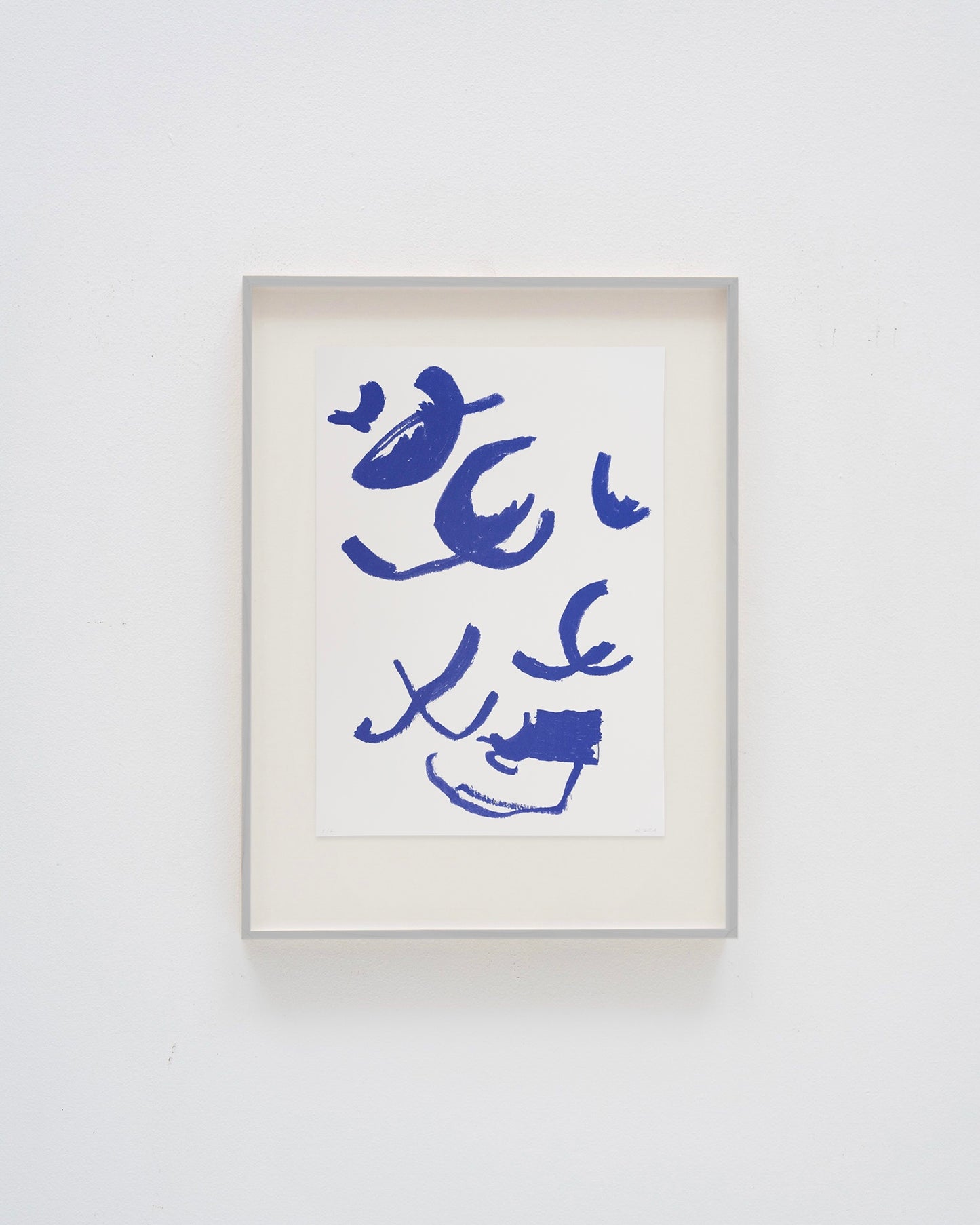Bandol Print - Blau